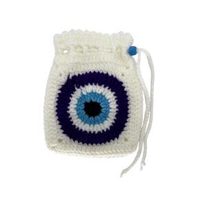 9817 Bag Organizer Acrylic Yarn Handmade Crochet Knitting Small Bags